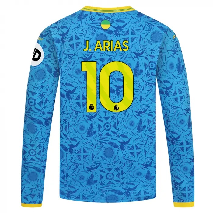 Wolverhampton Wanderers Store | Shop Official 2025-26 Wolves Third Shirt – Junior – LS J. ARIAS 10 Wolves Gear